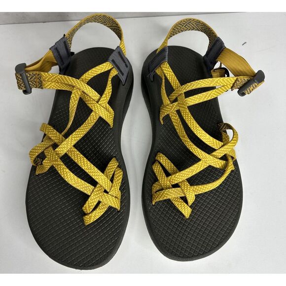Chaco Z/Cloud  Women's Size W 9 Yellow Strappy Sandals Marigold JCH108000 - Picture 4 of 12